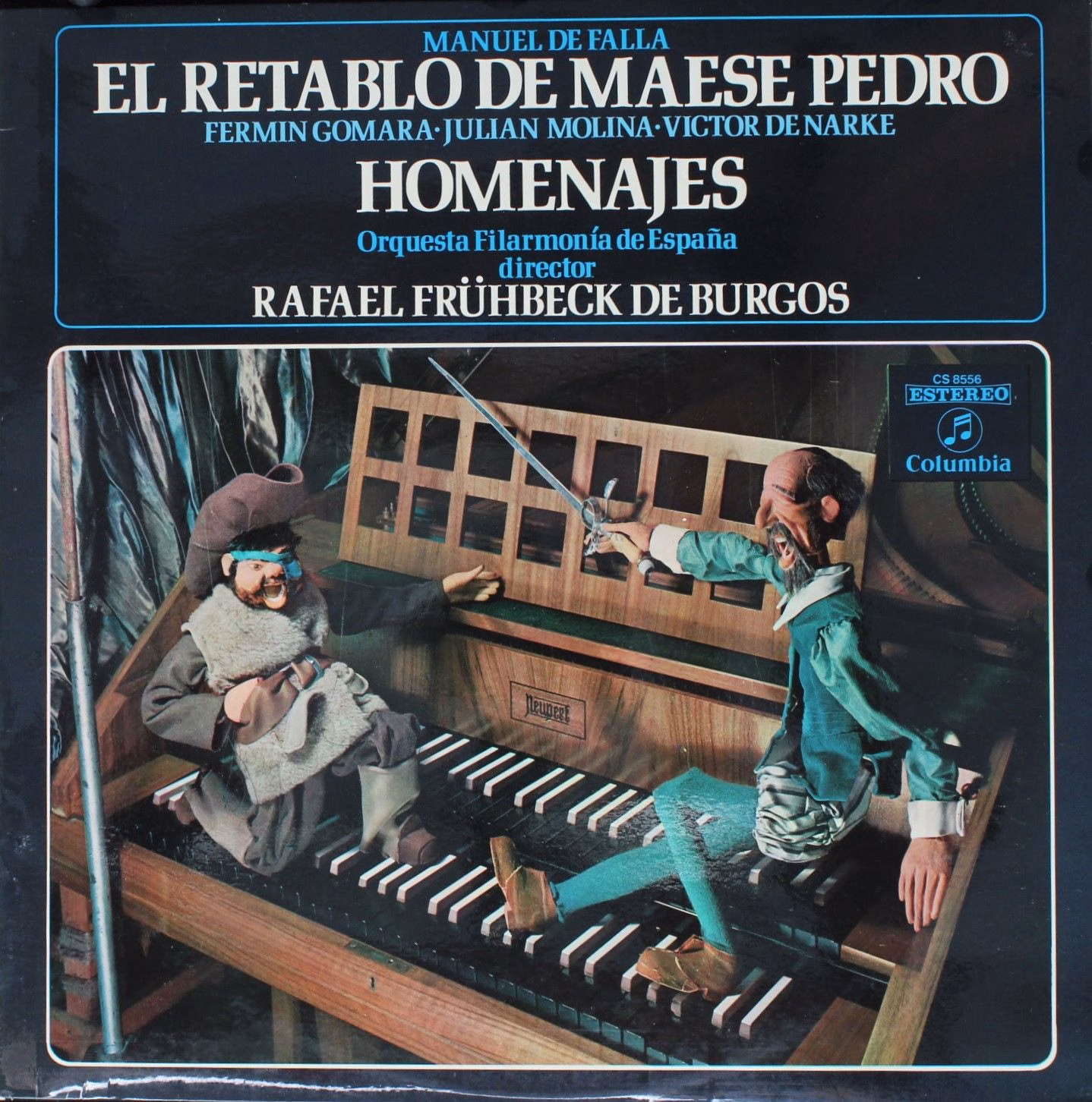 Columbia CS 8556 - Manuel De Falla, Rafael Frühbeck De Burgos, O