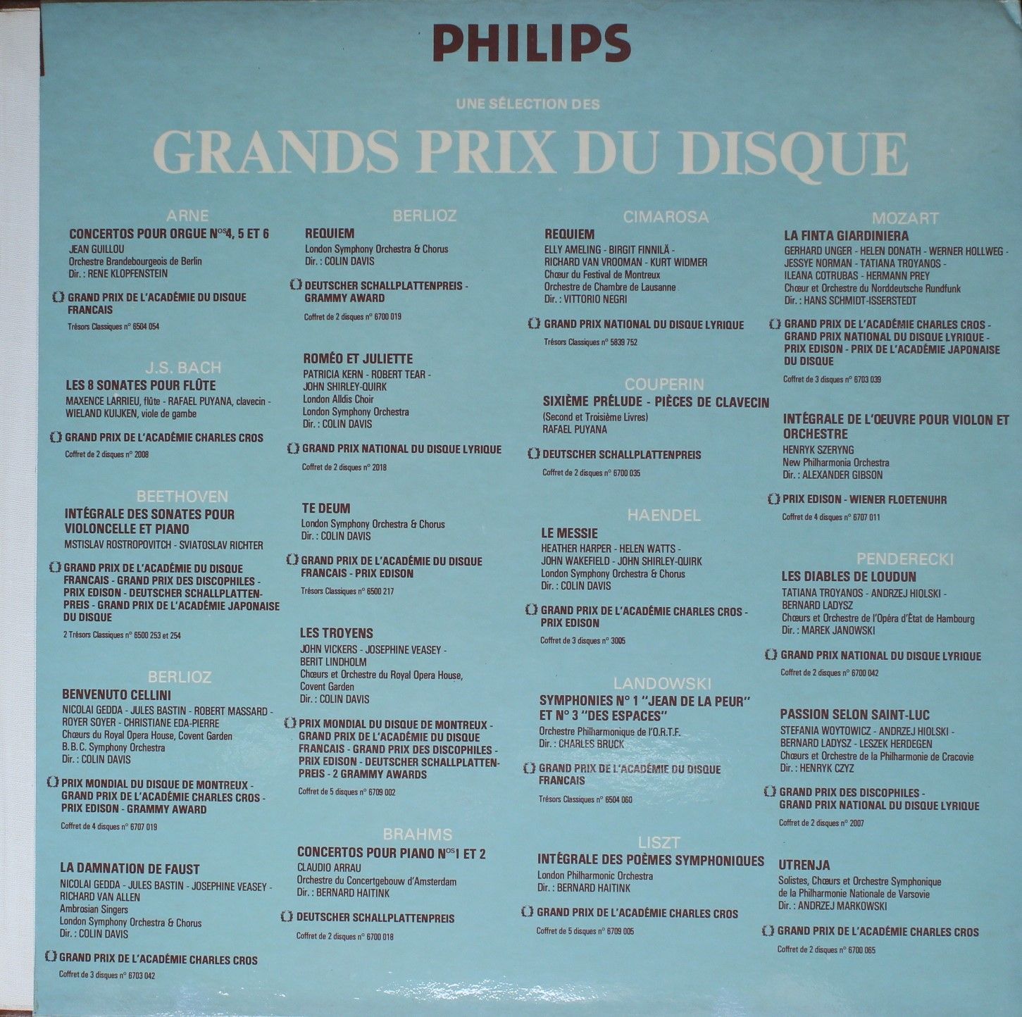 Philips 6500 775 - Ludwig van Beethoven, Arthur Grumiaux, Sir Co - Image 4