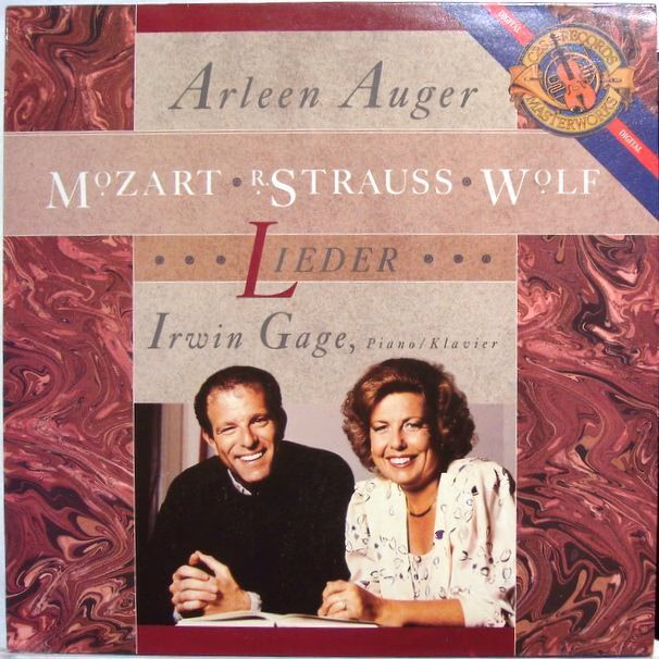 CBS Masterworks M 42447 - Arleen Auger, Irwin Gage, Wolfgang Ama