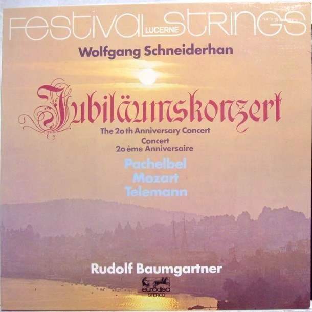 Eurodisc 64 509 - Festival Strings Lucerne - Jubiläumskonzert