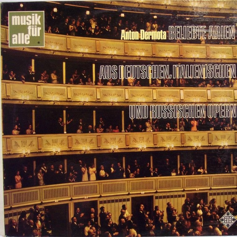 Telefunken NT 382 - Anton Dermota, Orchester Der Städtischen Ope