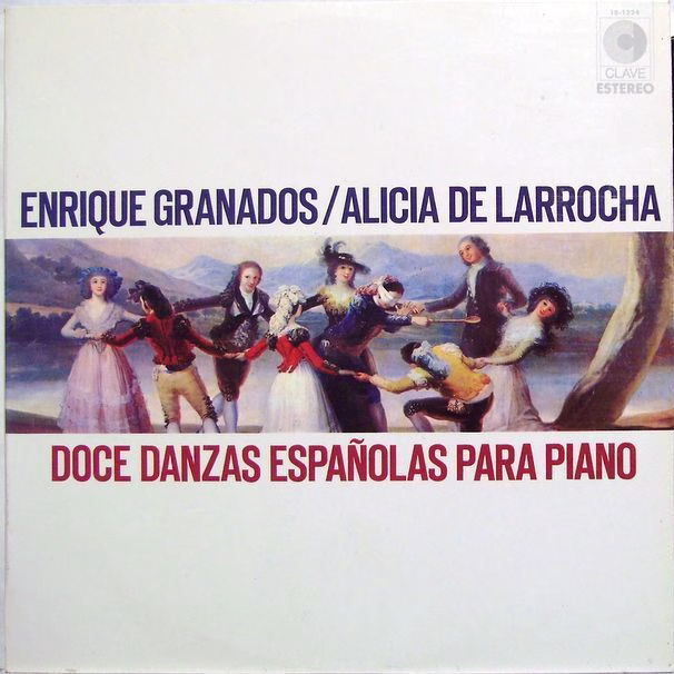 Clave 18-1224 S - Enrique Granados, Alicia De Larrocha - Doce Da