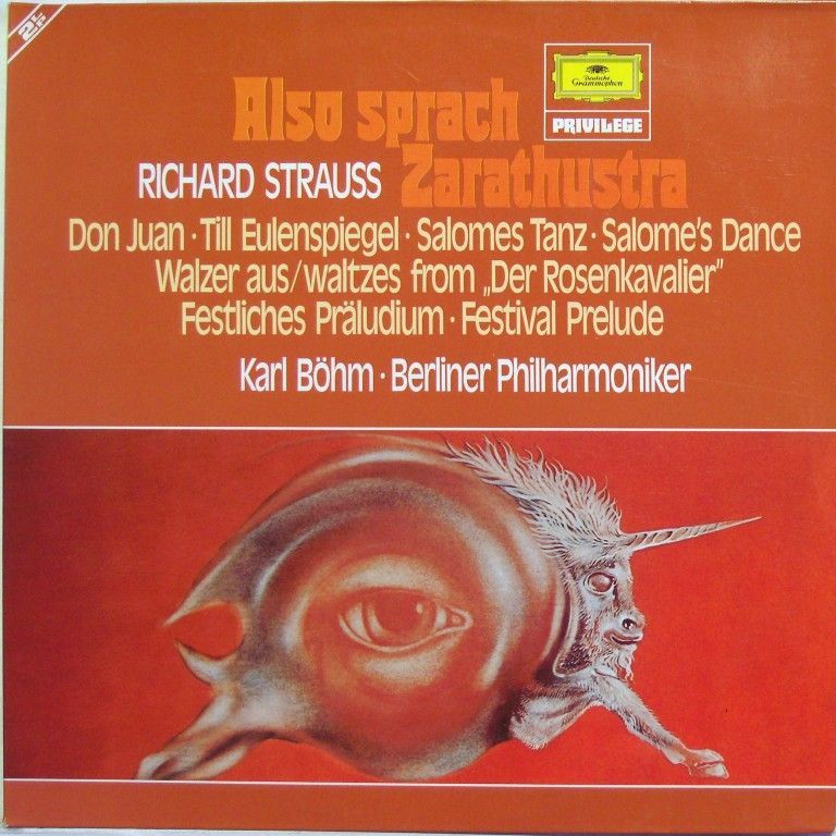 Deutsche Grammophon 2726 028 - Richard Strauss, Berliner Philhar