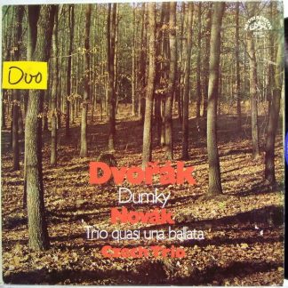Supraphon 1111 1089 - Antonín Dvořák, Vítězslav Novák, Czech Tri