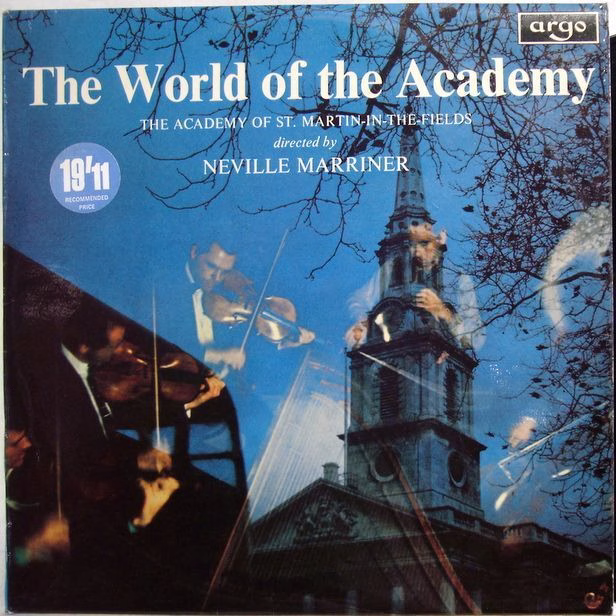 Argo SPA-A 101 - The Academy Of St. Martin-in-the-Fields, Sir Ne