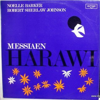 Argo ZRG 606 - Olivier Messiaen, Noelle Barker, Robert Sherlaw J