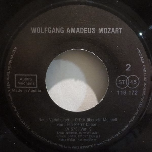 Internationale Stiftung Mozarteum 119 172 - Wolfgang Amadeus Moz - Image 5