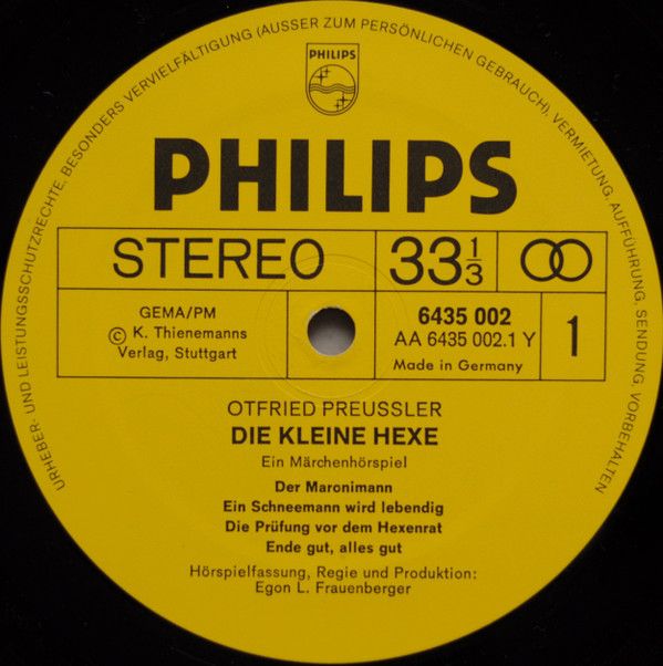 Philips 6435 002 - Otfried Preußler - Die Kleine Hexe - 2. Folge - Image 3