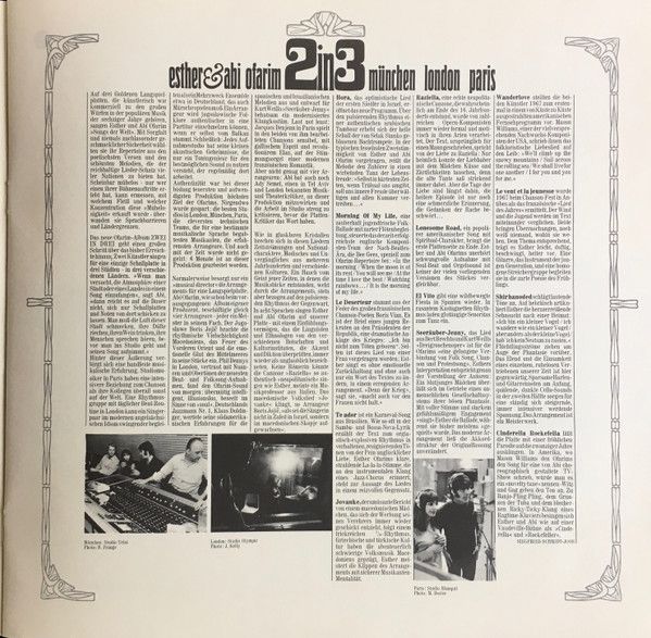 Philips 838 807 JY - Esther & Abi Ofarim - 2 In 3 - Image 3