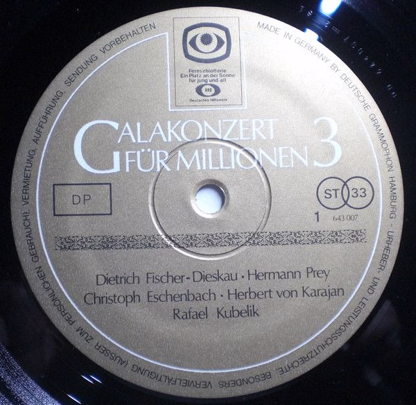 Deutsche Grammophon 643 007 - Various - Galakonzert Für Millione - Image 3