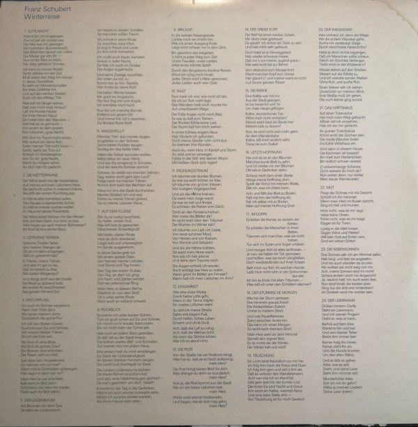 Eterna 8 26 702/703 - Theo Adam, Rudolf Dunckel - Franz Schubert - Image 2