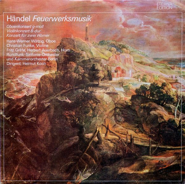 Eterna 8 26 809 - Georg Friedrich Händel, Helmut Koch, Rundfunk-