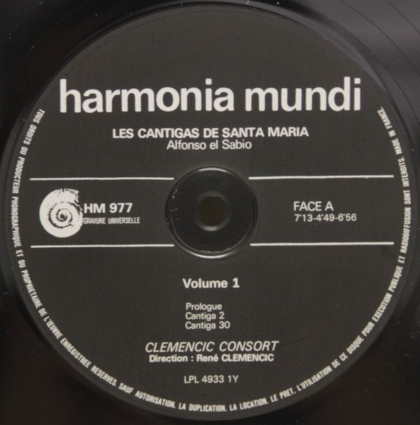 harmonia mundi France HM 977-979 - Clemencic Consort - Les Canti - Image 3
