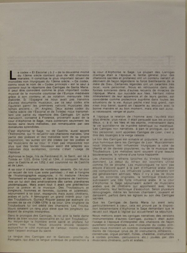 harmonia mundi France HM 977-979 - Clemencic Consort - Les Canti - Image 12