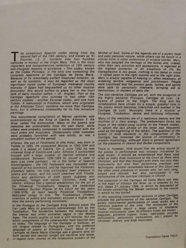 harmonia mundi France HM 977-979 - Clemencic Consort - Les Canti - Image 13