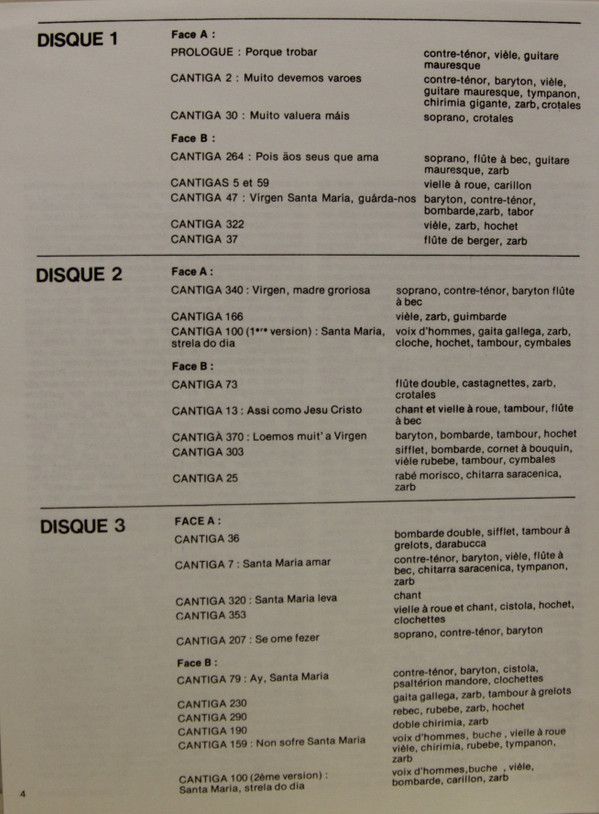 harmonia mundi France HM 977-979 - Clemencic Consort - Les Canti - Image 15