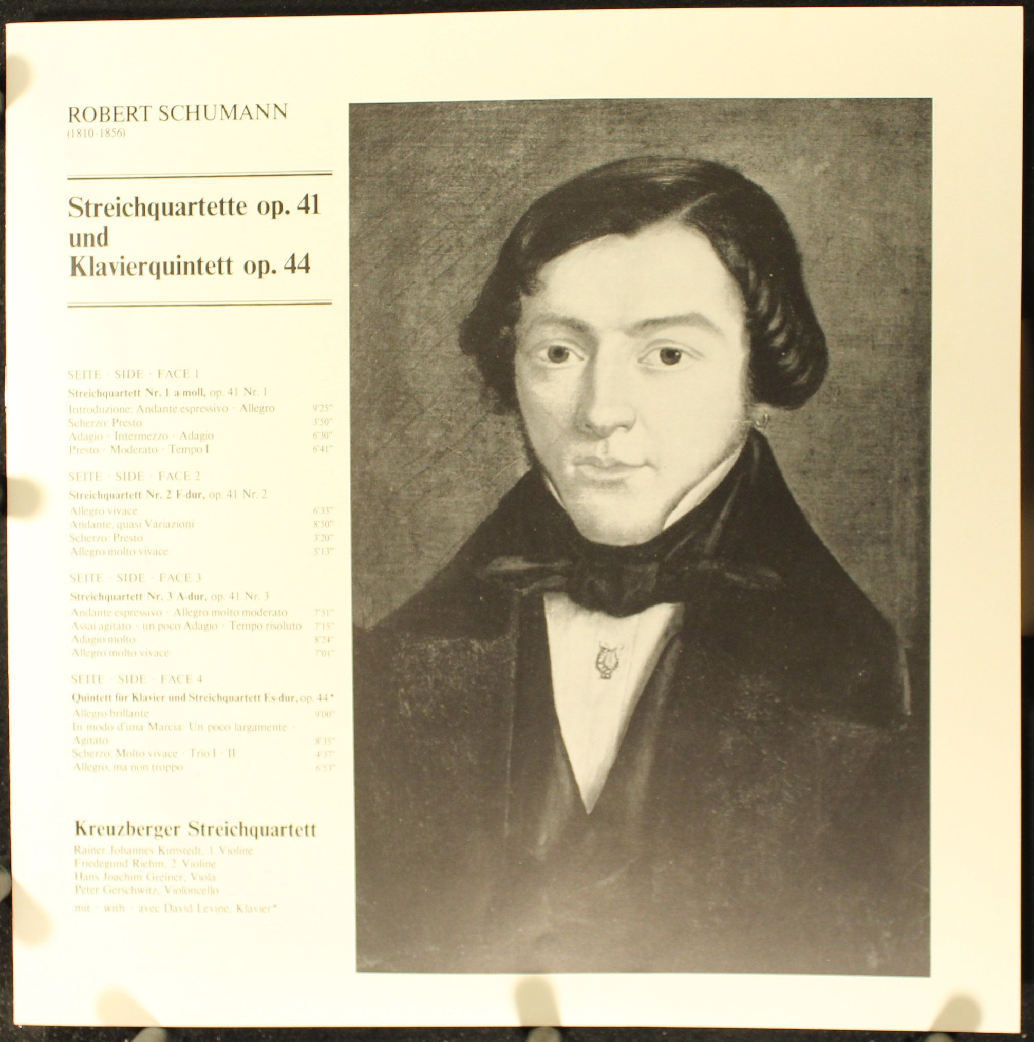 Telefunken 6.35497 - Robert Schumann, Kreuzberger Streichquartet - Image 3