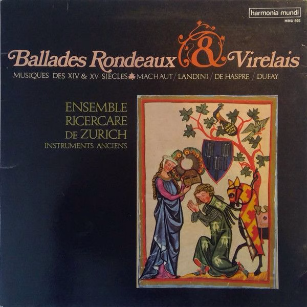 Harmonia Mundi HMU 592 - Guillaume de Machaut, Francesco Landini