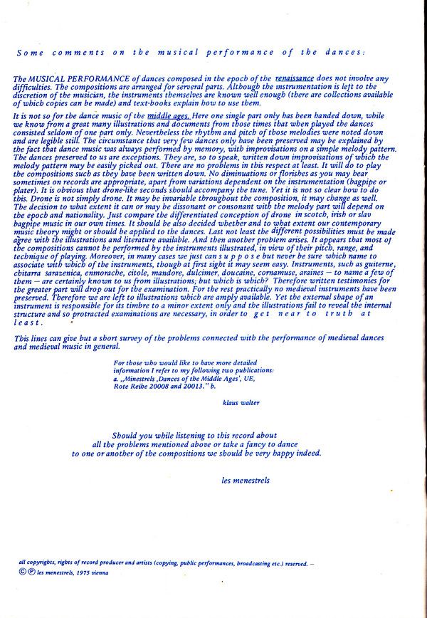 Mirror Music (2) 00003 - Les Menestrels - Einladung Zum Tanz = I - Image 8