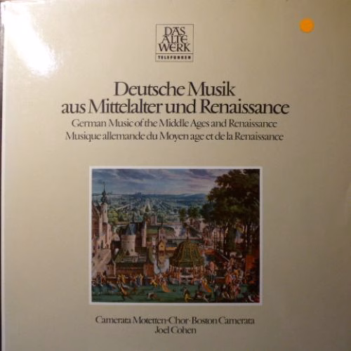 Telefunken 6.42629 - The Camerata Motet Choir, Boston Camerata,