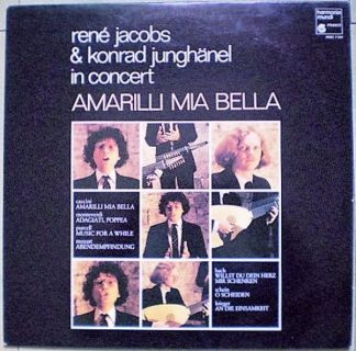 Harmonia Mundi HMC 1183 - René Jacobs, Konrad Junghänel - In Con