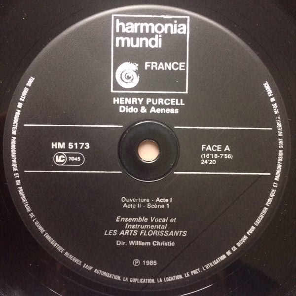 Harmonia Mundi HMC 5173 - Henry Purcell, Guillemette Laurens, Ji - Image 3