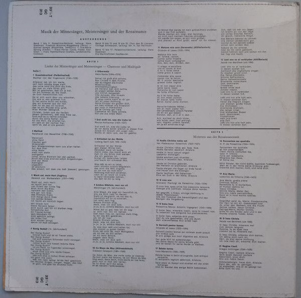 Pan (9) GC 313 - Palestrina-Kantorei, Sint-Lievenskoor Van Antwe - Image 3