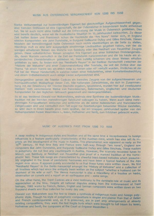 Mirror Music (2) 00001 - Les Menestrels - Musik Aus Österreichs - Image 11