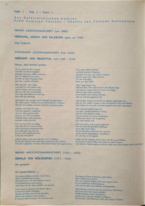 Mirror Music (2) 00001 - Les Menestrels - Musik Aus Österreichs - Image 13