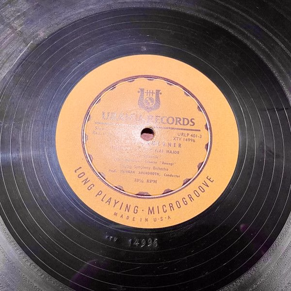 Urania Records (3) URLP 401 - Anton Bruckner, Gewandhausorcheste - Image 7