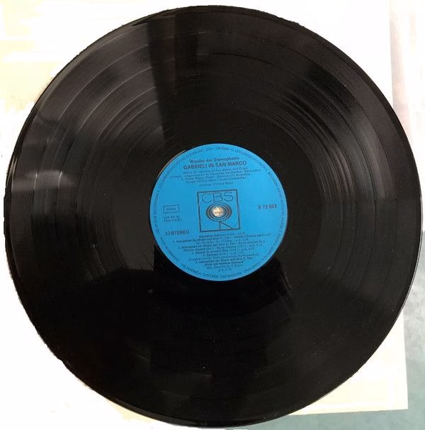 CBS S72663 - Giovanni Gabrieli, Vittorio Negri - Wunder Der Ster - Image 3