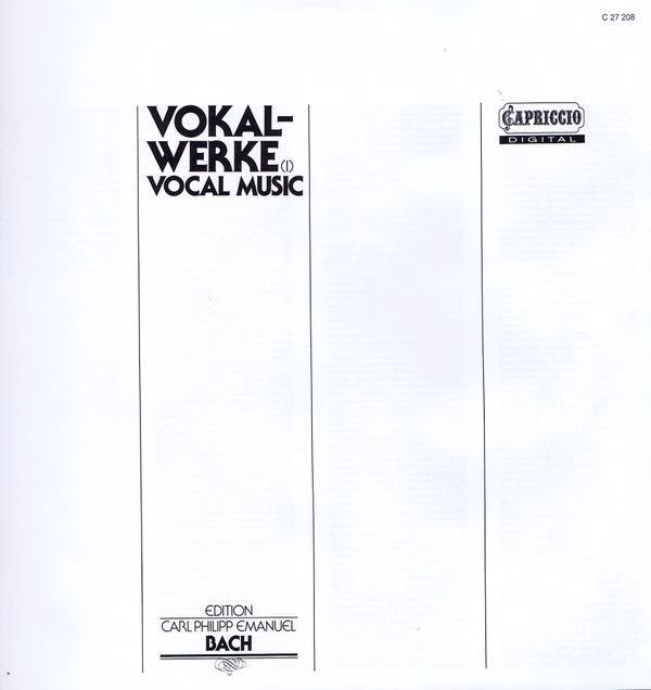 Capriccio C 27 208 - Carl Philipp Emanuel Bach, Barbara Schlick, - Image 3