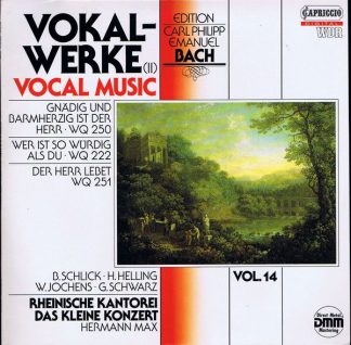 Capriccio C 27 208 - Carl Philipp Emanuel Bach, Barbara Schlick,