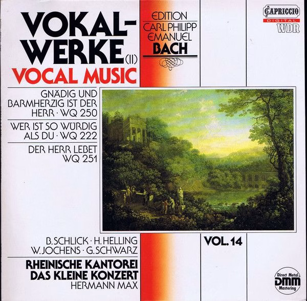 Capriccio C 27 208 - Carl Philipp Emanuel Bach, Barbara Schlick,