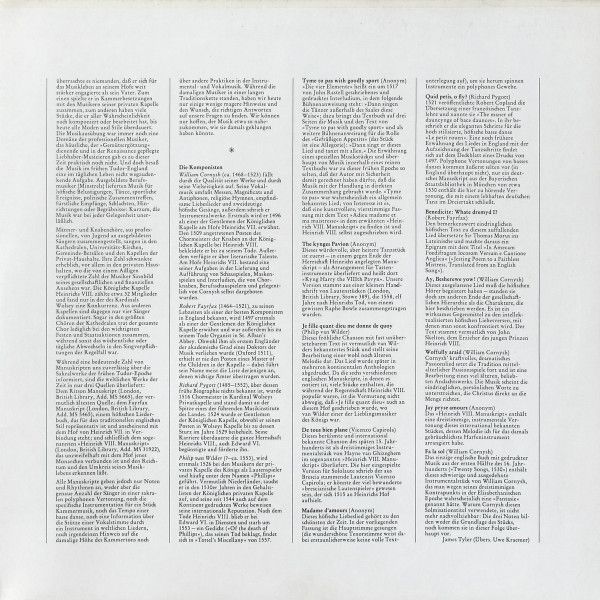 RCA Red Seal RL 25223 - The London Early Music Group, James Tyle - Image 3