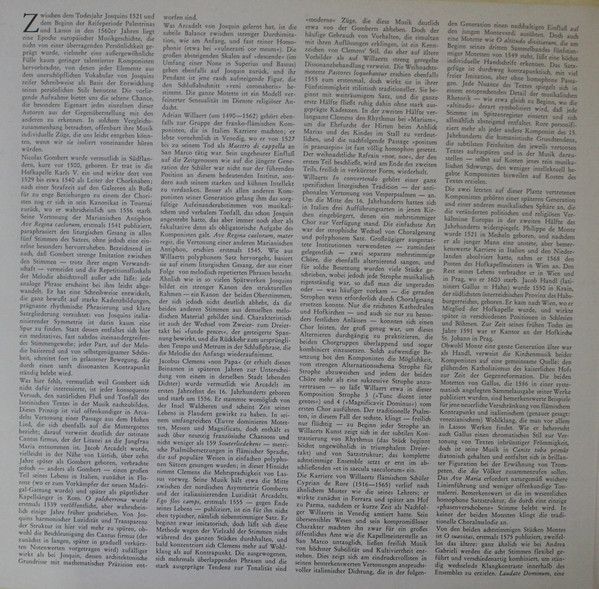 Archiv Produktion 2533 361 - Nicolas Gombert, Adrian Willaert, P - Image 2