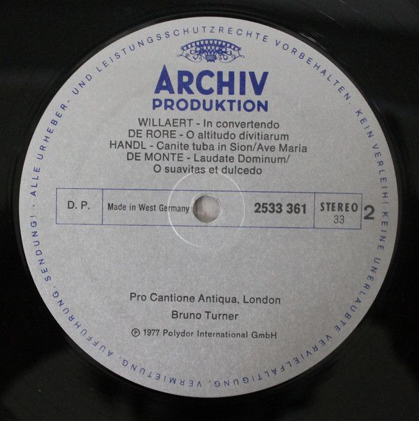 Archiv Produktion 2533 361 - Nicolas Gombert, Adrian Willaert, P - Image 10