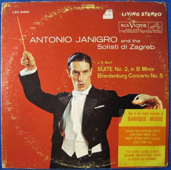 RCA Victor Red Seal LSC-2460 - Johann Sebastian Bach, Antonio Ja - Image 2