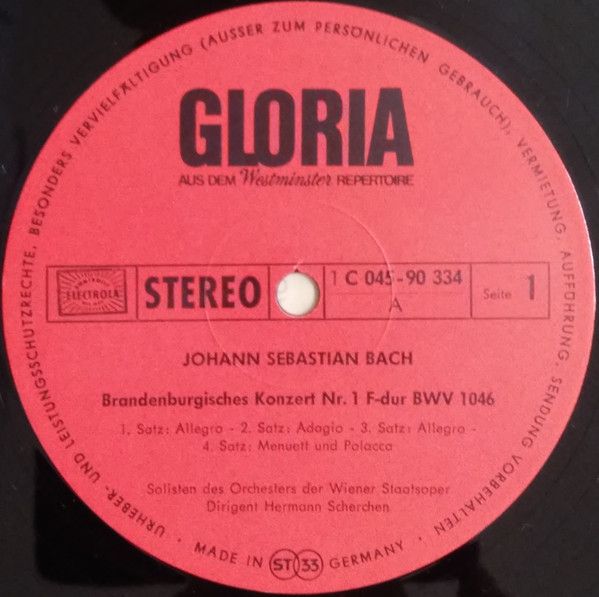 Gloria (2) 1 C 045-90 334 - Johann Sebastian Bach, Orchester Der - Image 3