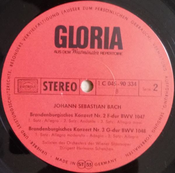 Gloria (2) 1 C 045-90 334 - Johann Sebastian Bach, Orchester Der - Image 4