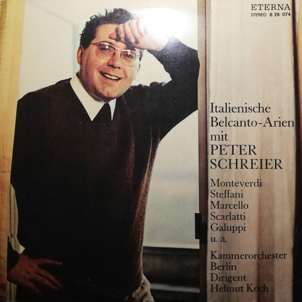 Eterna 8 26 074 - Peter Schreier, Claudio Monteverdi, Agostino S