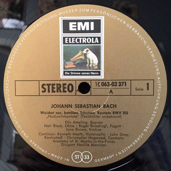 Die Stimme Seines Herrn 1 C 063-02 371 - Johann Sebastian Bach, - Image 3