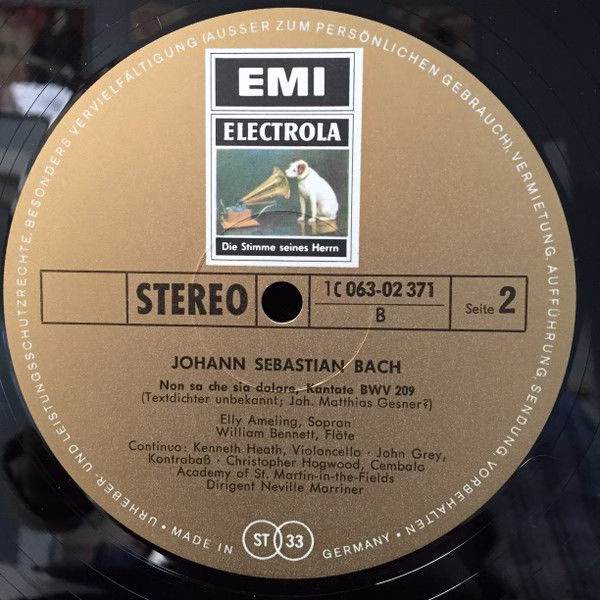 Die Stimme Seines Herrn 1 C 063-02 371 - Johann Sebastian Bach, - Image 4