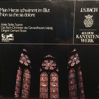 Eurodisc 80 615 KK - Johann Sebastian Bach, Adele Stolte, Bachor