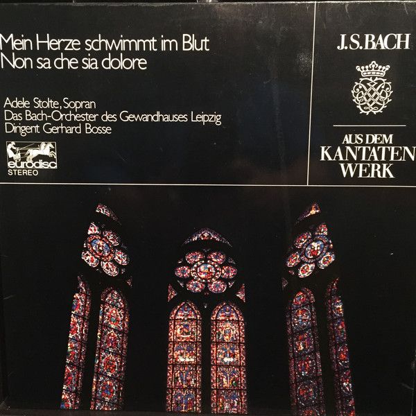 Eurodisc 80 615 KK - Johann Sebastian Bach, Adele Stolte, Bachor