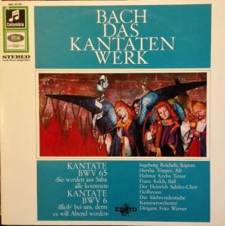 Columbia SMC 95 158 - Johann Sebastian Bach, Ingeborg Reichelt,