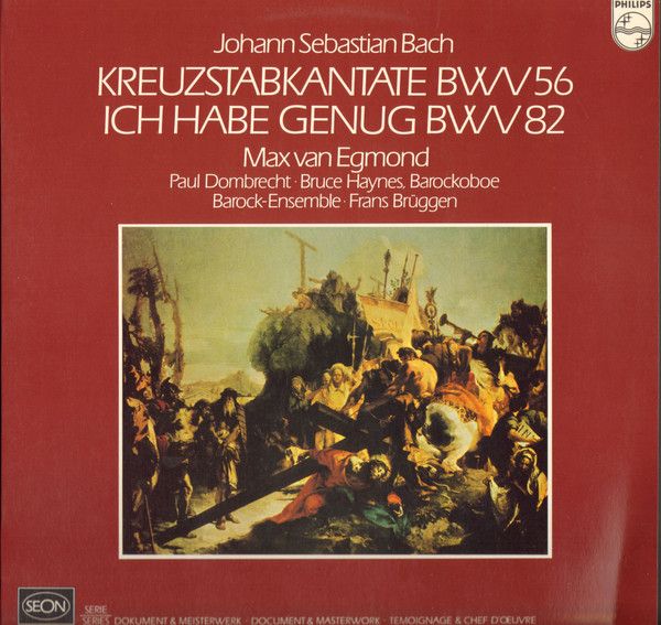 Philips 6575 093 - Johann Sebastian Bach, Max van Egmond, Baroqu