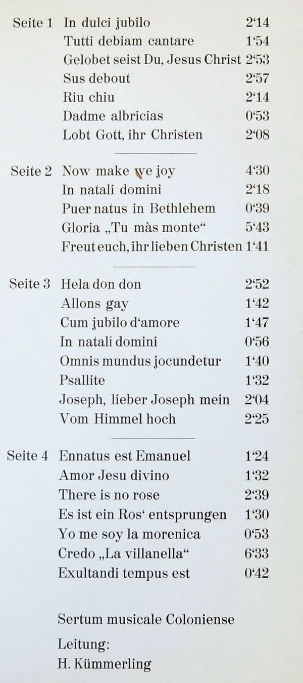 Resono R 15005 - Sertum Musicale Coloniense, Harald Kümmerling - - Image 8