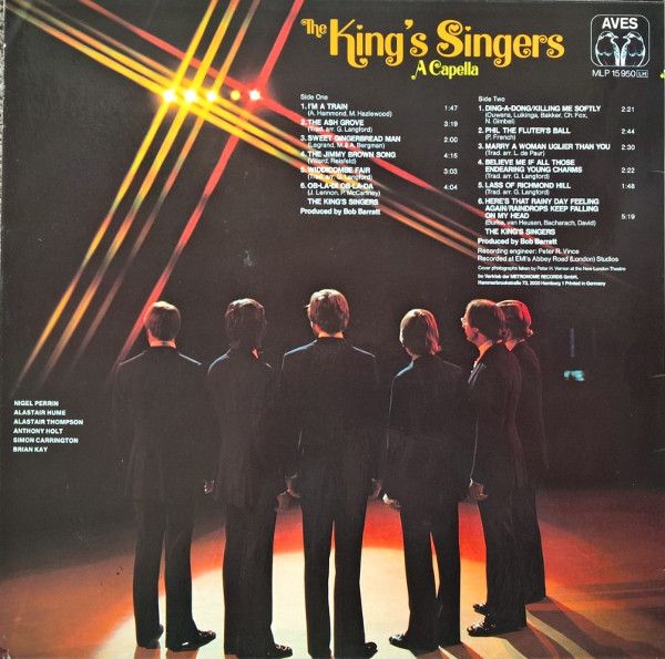 Aves MLP 15 950 - The King's Singers - A Capella - Image 2