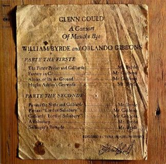 CBS S 72988 - Glenn Gould, William Byrd, Orlando Gibbons - A Con